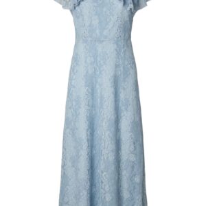 YAS - Kjole - Lovisa SS Ankle Lace Dress - Skyway (Levering start maj)