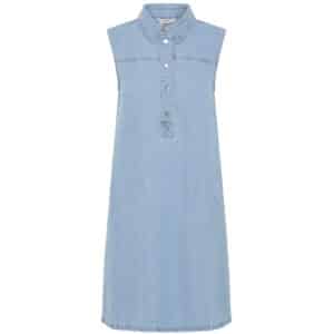 B.YOUNG dame kjole BYKAPUCA - Light Blue Denim
