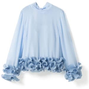 NOELLA dame bluse N-LATANIETTA - Sky Blue