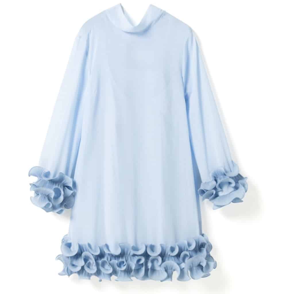 NOELLA dame kjole LATANIA - Sky Blue