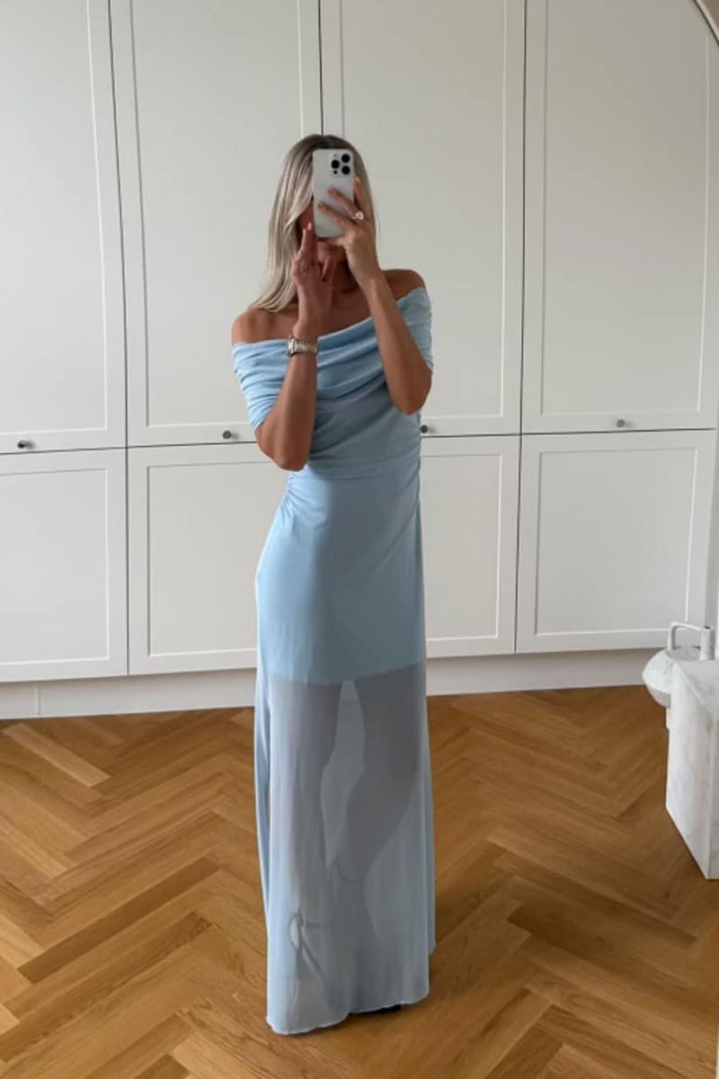 Noella - Kjole - Melani Dress - Air Blue