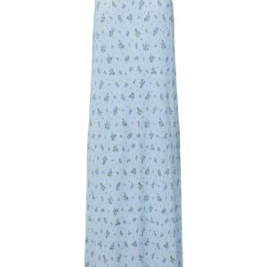 Pieces - Kjole - Flora Strap Flounce Dress - Cashmere Blue Blue flowers