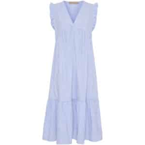 Marta du Chateau dame kjole MdcElma 5795 - Blue Stripe
