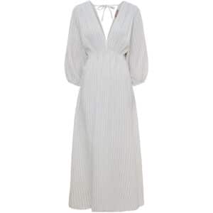 Marta du Chateau dame kjole MdcClario 84642 - Sky Blue/Burro