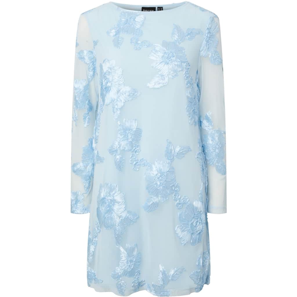 PIECES dame kjole PCEVA - Cashmere Blue