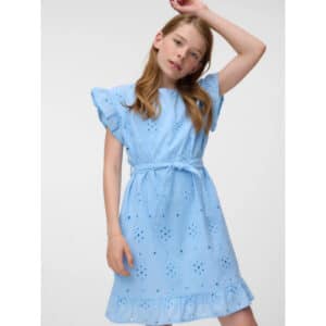 VERO MODA GIRL Kjole Eliza Cashmere Blue