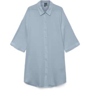 Vero Moda dame skjorte kjole VmNatali - Cashmere Blue