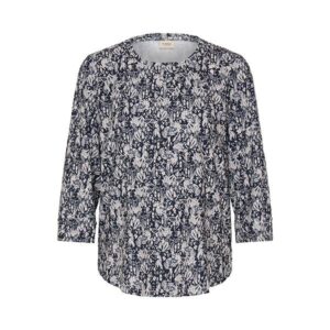 Fransa FRSEEN TEE 8 bluse - Blå : Erling Christensen Møbler