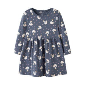 NAME IT Kjole Vilisa Vintage Indigo Swan Princess