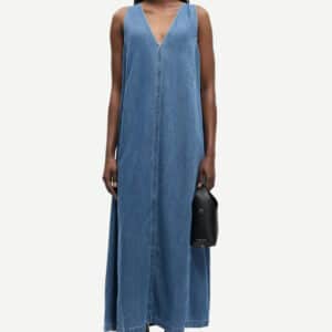 Saskylar denimkjole - Medium Denim Blue