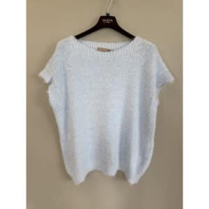 Marta du Chateau dame vest MdcLaya 8039 - Sky Blue