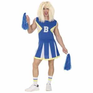 Cheerleader Kostume Blå