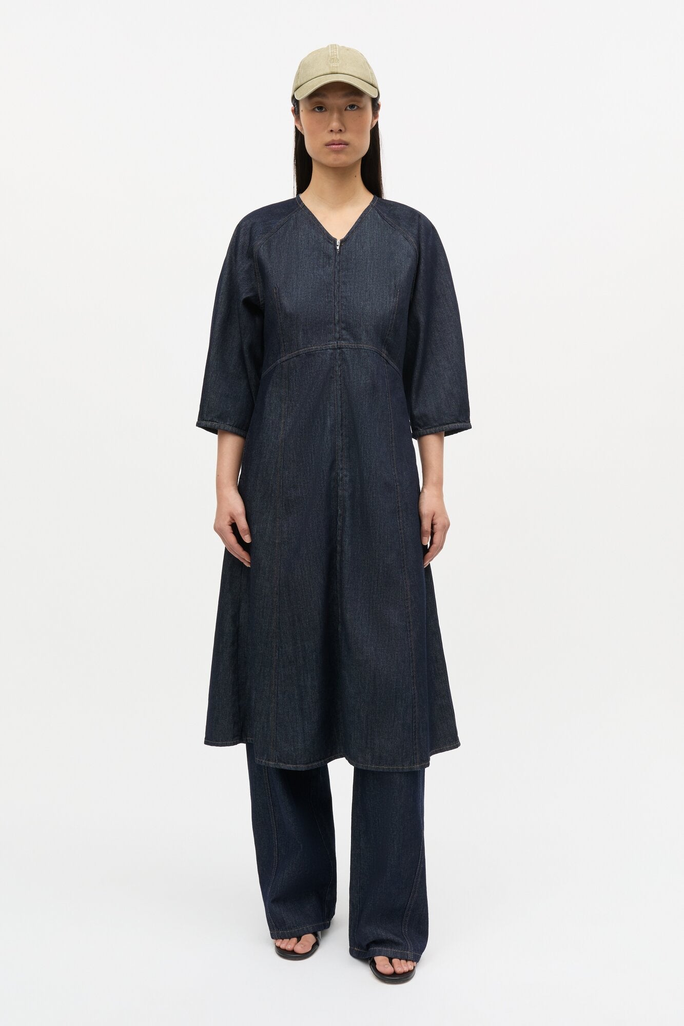 Cosy Gudrun denimkjole - Rinse
